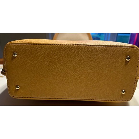 Women's London Fog Kinsley Tote Bag Yellow - Picture 10 of 10